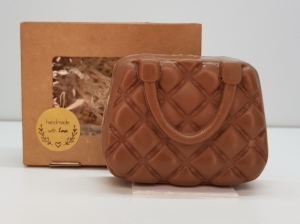 Шоколадная дамская сумочка