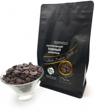 Темный шоколад Ariba Fondente Dischi 57 в форме дисков, 1 кг