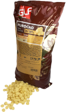 Белый шоколад Purocao (Пуракао) GLF 31% (36/38) пакет 2,5 кг