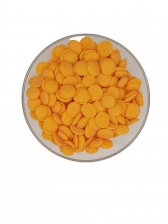 Лауриновая кондитерская глазурь со вкусом апельсина Centramerica Arancio Dischi, 1 кг