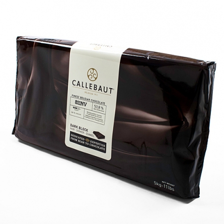 Темный шоколад без сахара Callebaut MALCHOC (с сахарозаменителем Малтитол), блок 500 гр фото 2